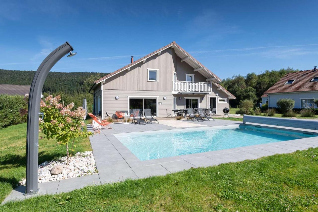 Chalet Du Bien-Etre 15P. Piscine,Spa, Hammam,Petanque,Basket Gérardmer Kültér fotó