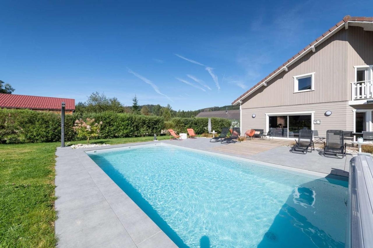 Chalet Du Bien-Etre 15P. Piscine,Spa, Hammam,Petanque,Basket Gérardmer Kültér fotó