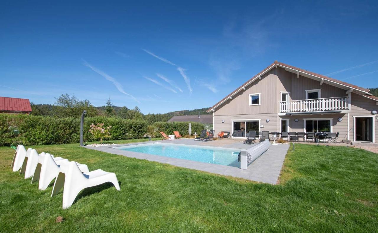 Chalet Du Bien-Etre 15P. Piscine,Spa, Hammam,Petanque,Basket Gérardmer Kültér fotó