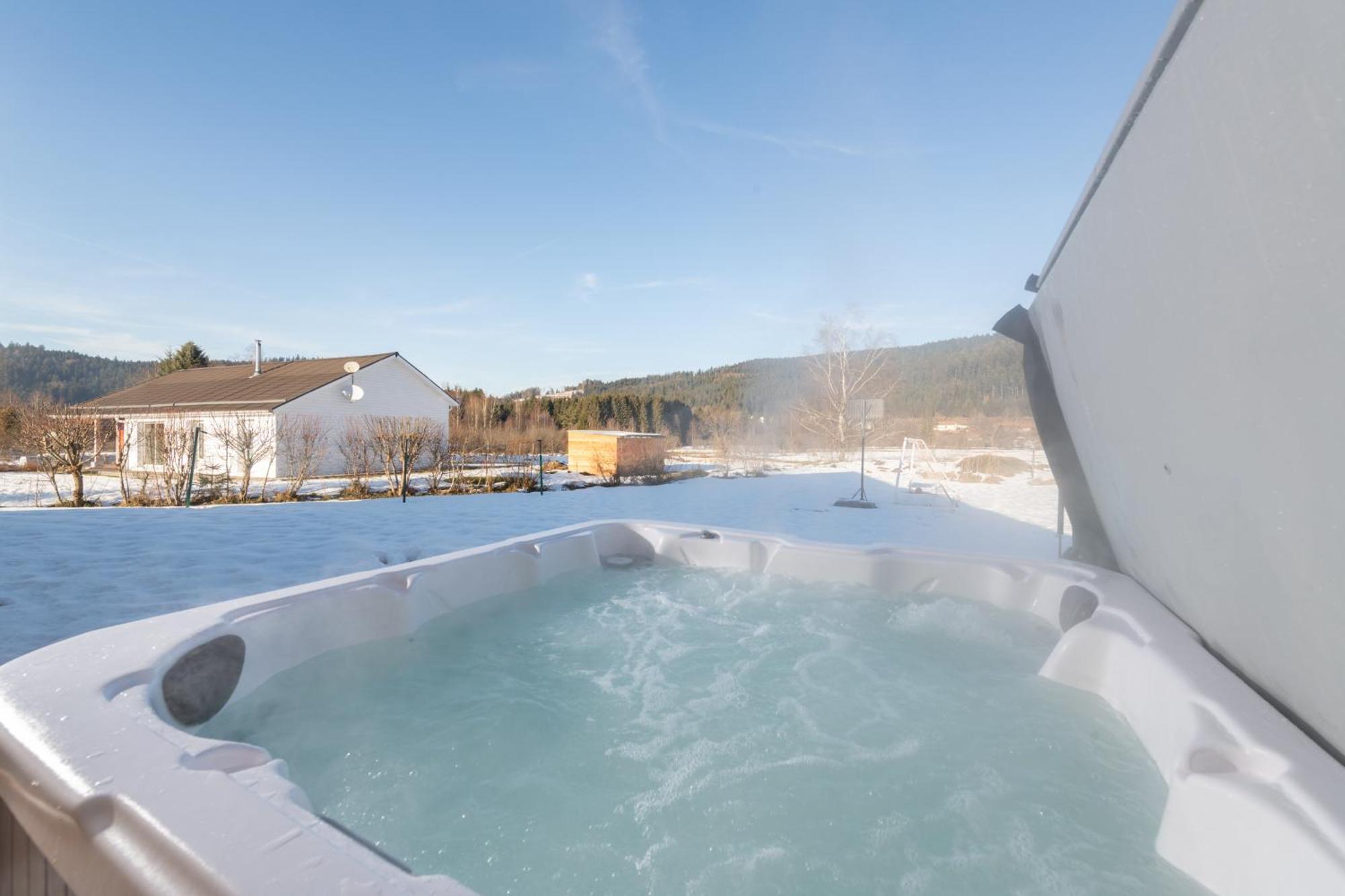 Chalet Du Bien-Etre 15P. Piscine,Spa, Hammam,Petanque,Basket Gérardmer Kültér fotó